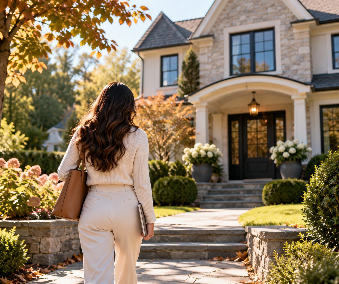 Homebuyer beginning a fall home search in Westchester real estate
